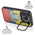 Ecuador Flag Distressed iPhone 15 Pro Max Kickstand Case